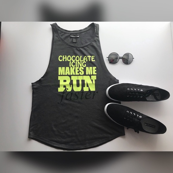 Tops - Chocolate Icing Graphic Tank Top